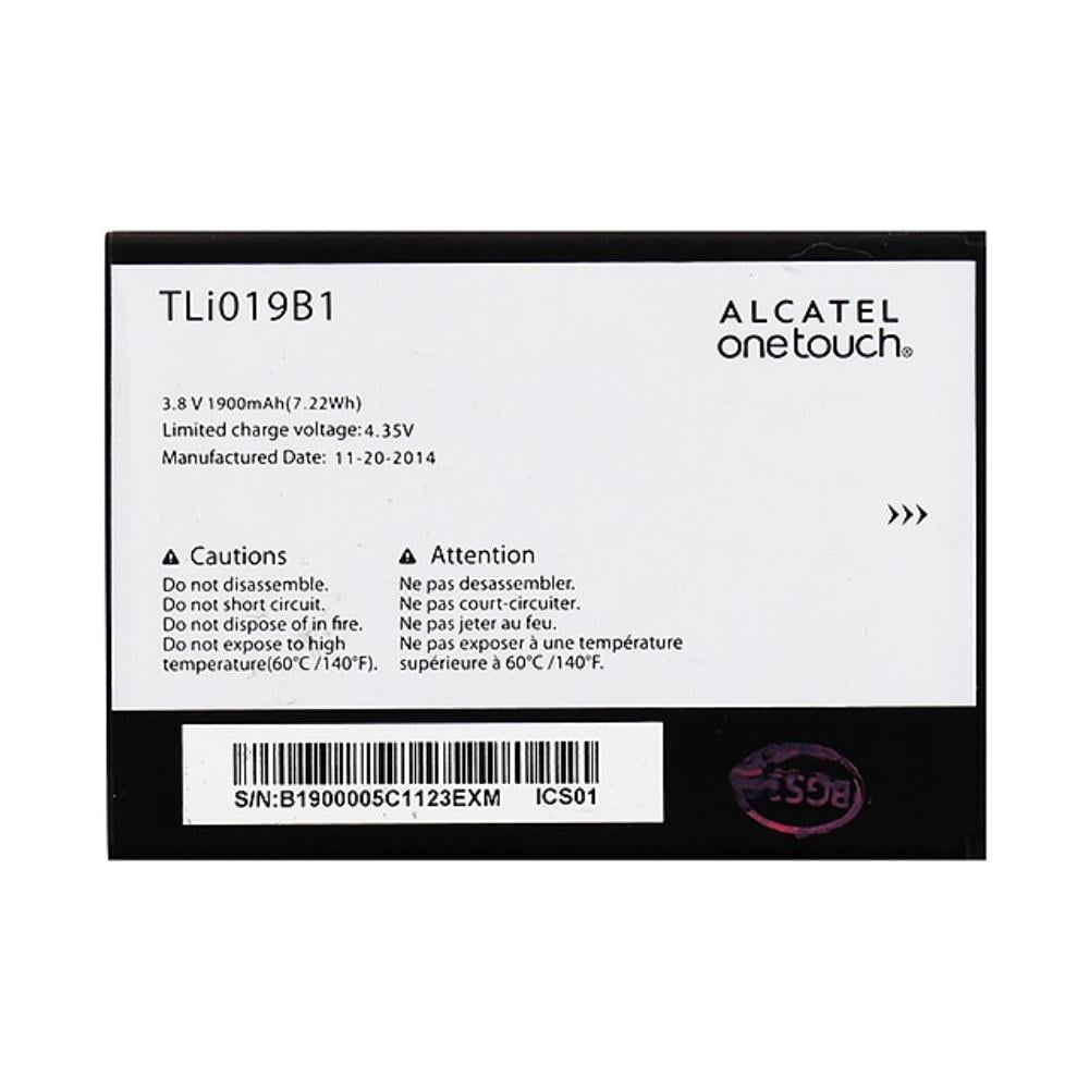 Batteria Originale Alcatel Tli019b1 1900mah Per One Touch Pop C7 - Foto 2