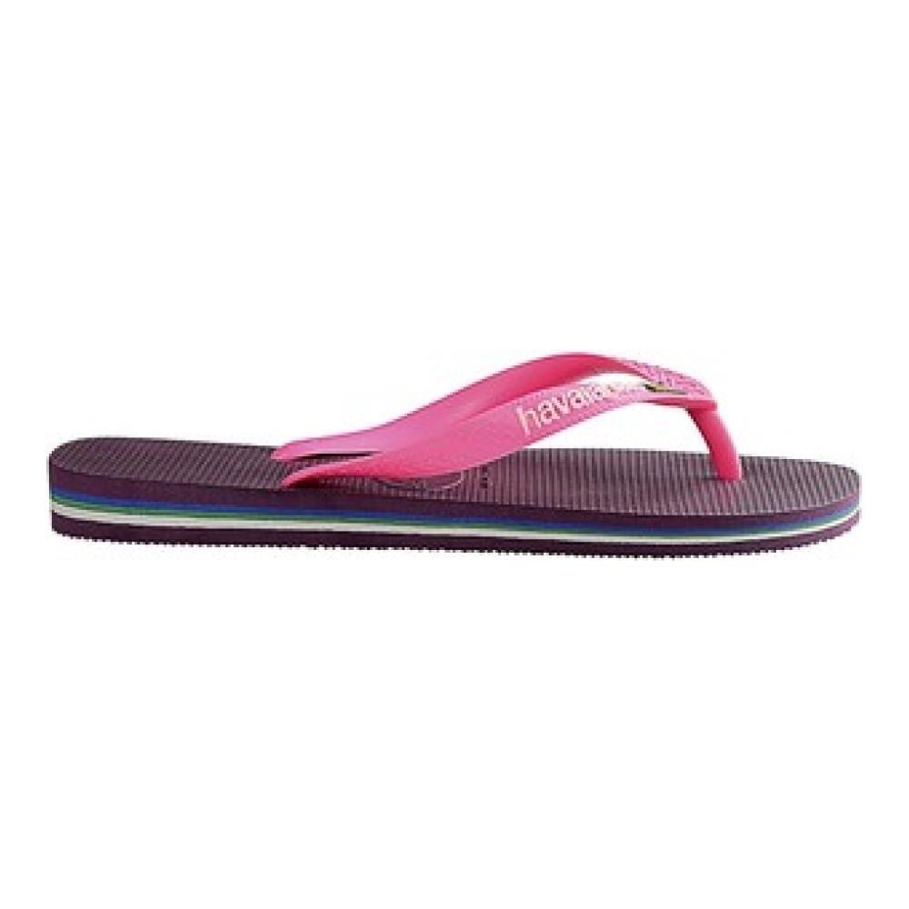 Infradito Brasil Logo Donna 43/44 Rosa Rosso - Foto 2