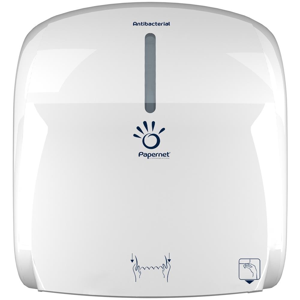 416155 dispenser di asciugamani di carta Distributore di asciugamani di carta in rotolo Bianco - Foto 1