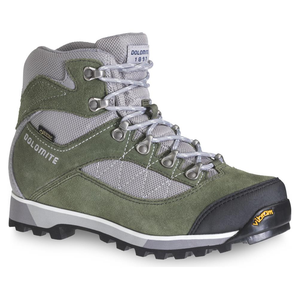 Scarpe Zernez Gtx Wmn Trekking Gore-tex® Donna Vibram - Olive Green-aluminium Grey Uk 5.5 - Foto 1