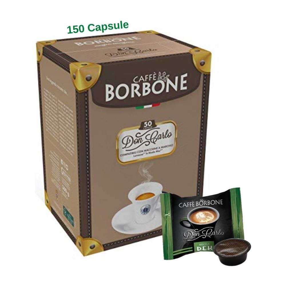 Borbone Don Carlo 150 Capsule Miscela Dek Compatibile Lavazza A Modio Mio - Foto 1