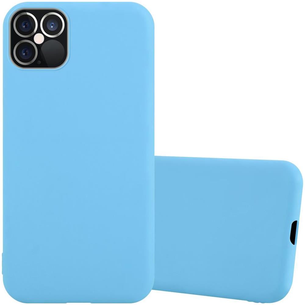 Custodia Compatibile Con Apple Iphone 12 / Iphone 12 Pro (6,1"" Zoll) In Candy Blu - Coperchio Protettivo In Silicone Tpu Flessibile - Foto 1