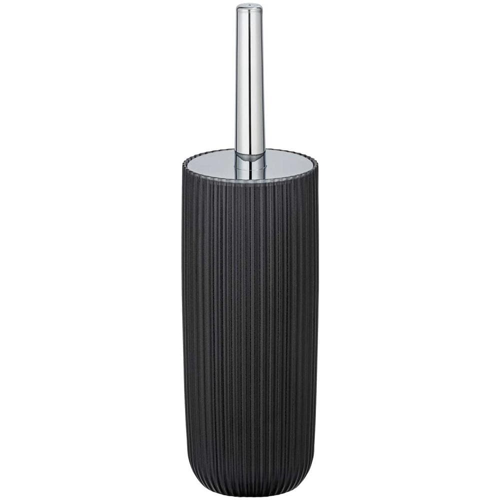 Spazzola Per Wc Con Rack Agropoli, 35,5 Cm, Grigio, Wenko - Foto 1