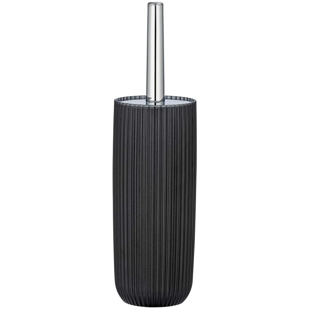 Spazzola Per Wc Con Rack Agropoli, 35,5 Cm, Grigio, Wenko - Foto 2