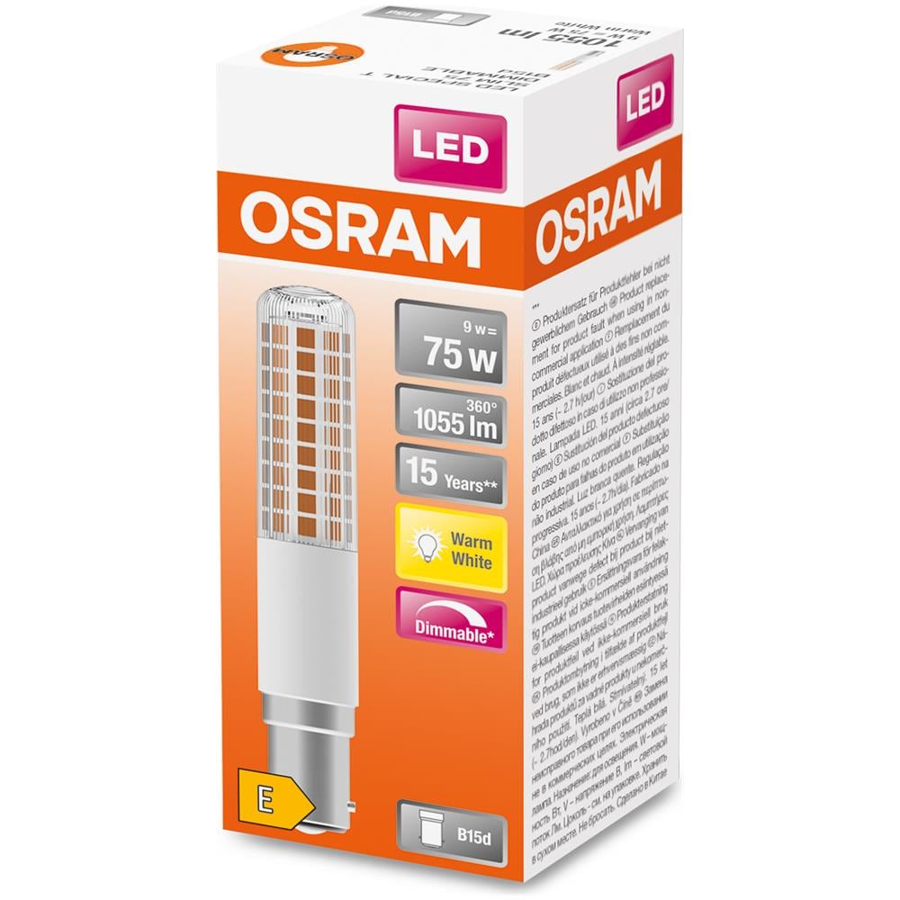 Led Special T Slim Dim / Lampada Led: B15d, Dimmerabile, 9 W, 75 W Sostituzione Per, Chiaro, Warm White, 2700 K - Foto 2