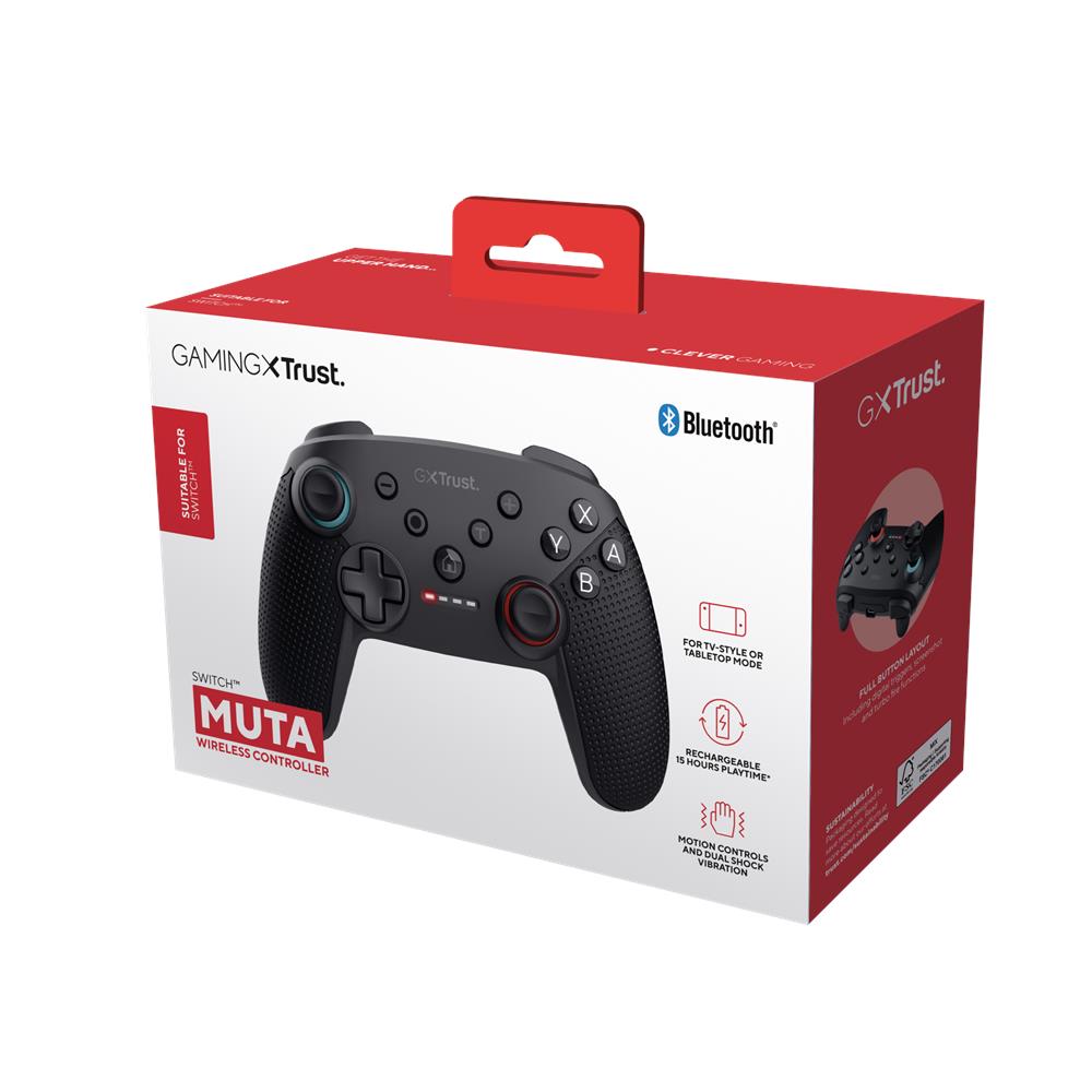 GXT 1246 MUTA Nero Bluetooth Gamepad Nintendo Switch, Nintendo Switch Lite - Foto 5