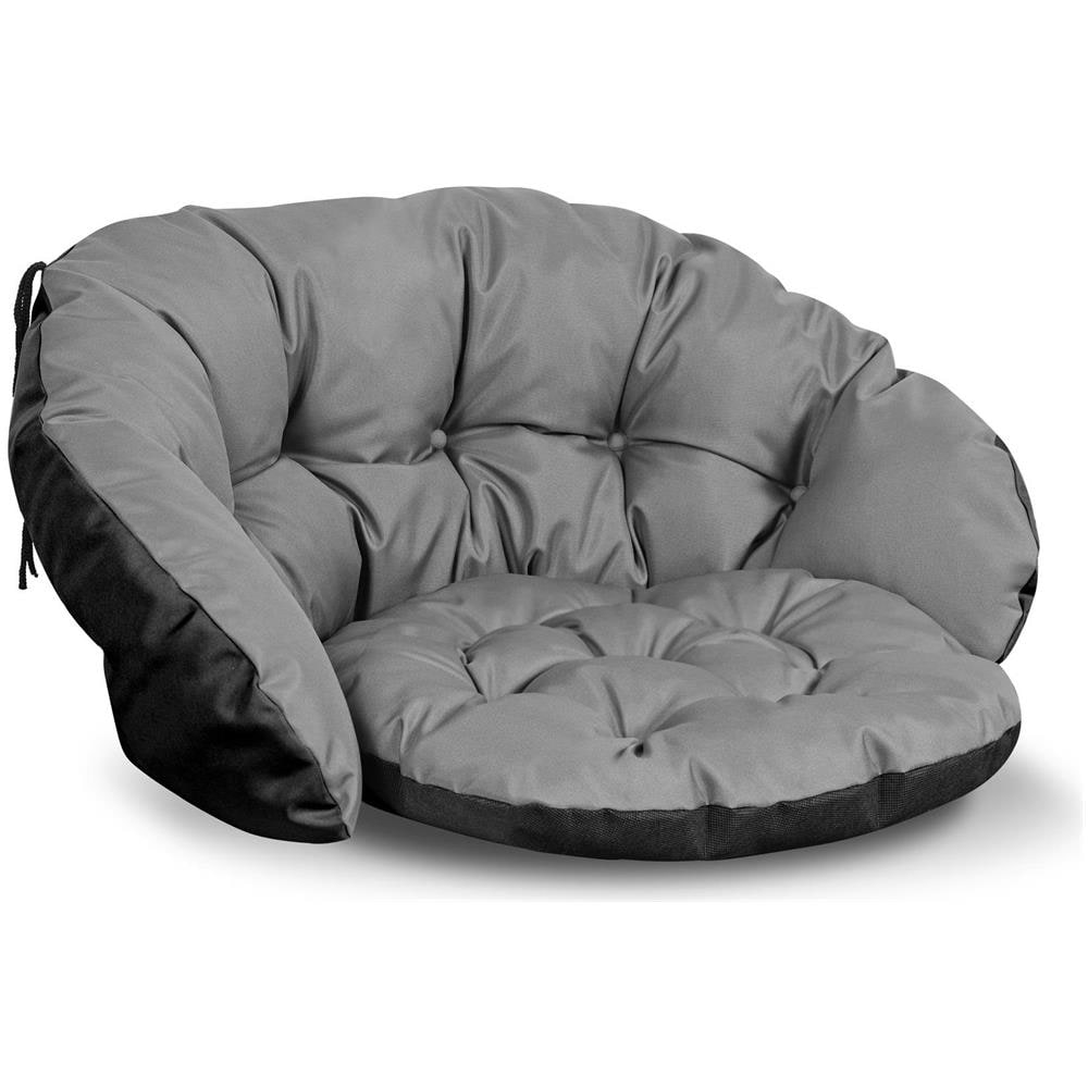 Cuscino da giardino impermeabile grigio scuro 122x40 cm - Foto 1