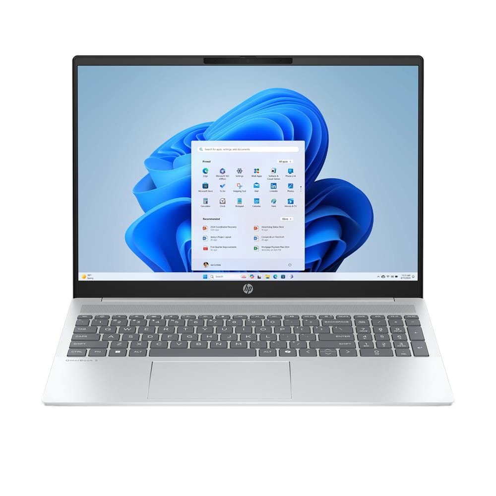 OmniBook 5 LaptopAI 16-af1033nl Intel Core Ultra 7 255U Computer portatile 40,6 cm (16") 2K 32 GB LPDDR5x-SDRAM 1 TB SSD Wi-Fi 6 (802.11ax) Windows 11 Home AI PC Argento - Foto 1