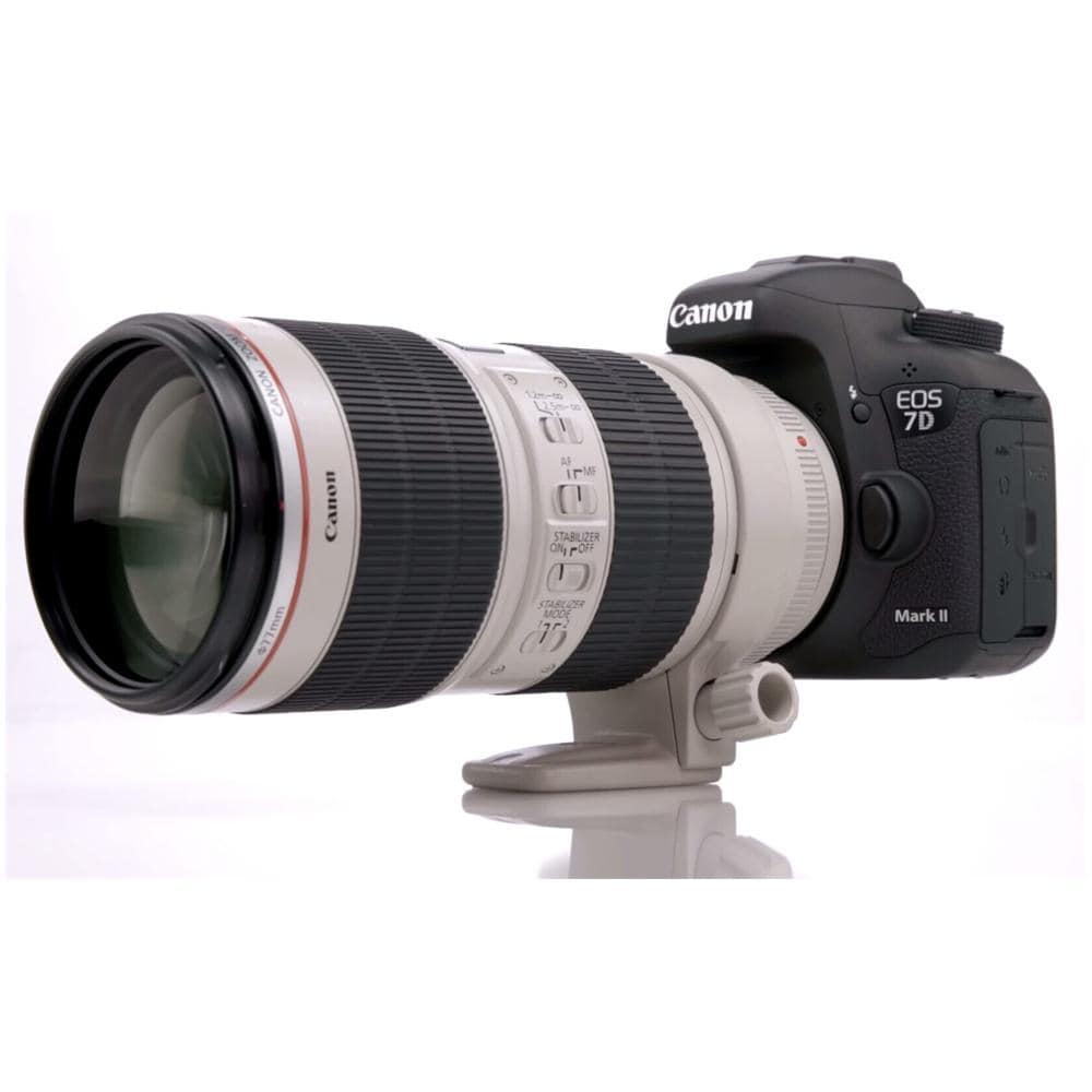 EOS 7D Mark II Nero Kit 70-200mm IS USM II Sensore CMOS 20Mpx Display 3'' Filmati Full HD GPS - Foto 2