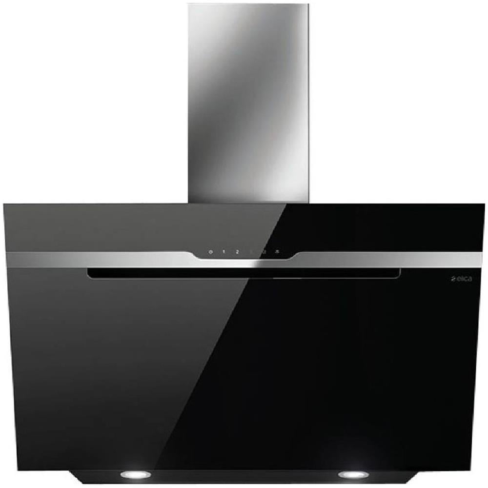 Cappa a Parete MAESTOSO BL /A / 60 Aspirante 60 cm Colore Vetro Nero - Foto 1