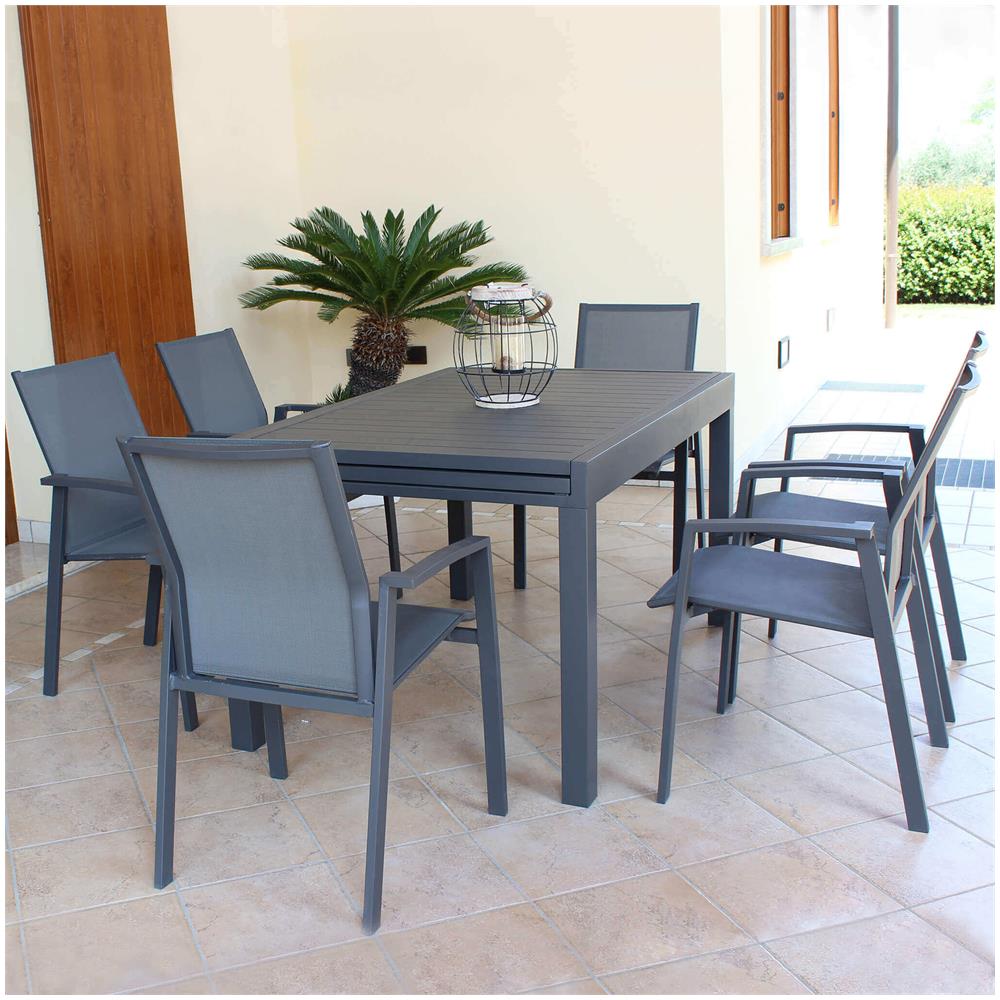 Lotus - Poltrona Da Giardino In Alluminio - Foto 4