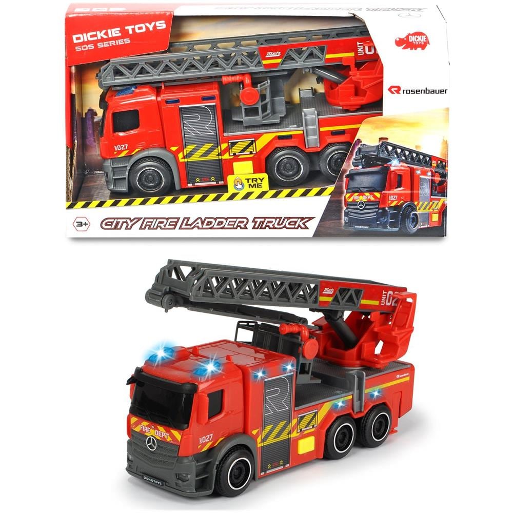 SBA203714011038 Dickie - SOS Series: Autopompa dei Vigili del Fuoco (23cm)  - Foto 1