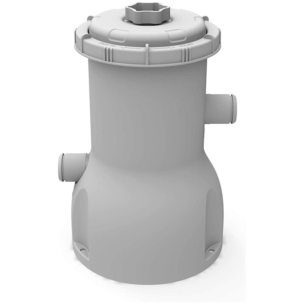 Piscina Fuoriterra Rotonda 420 x 84 cm Struttura Steelsuper con Pompa Filtro e Cartuccia - Foto 2