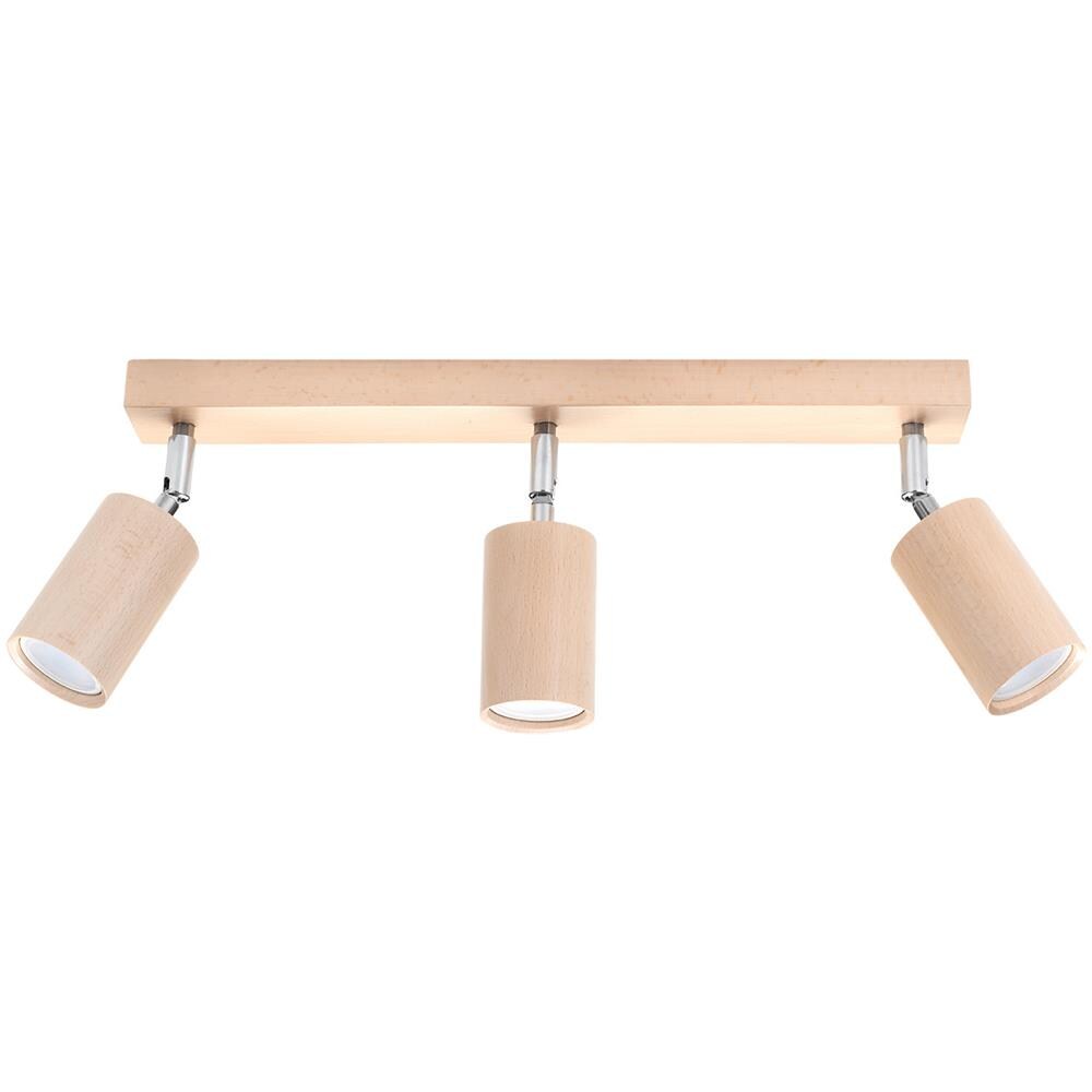 Faretto Bar Luce Incasso Legno Naturale Gu10 - Foto 1