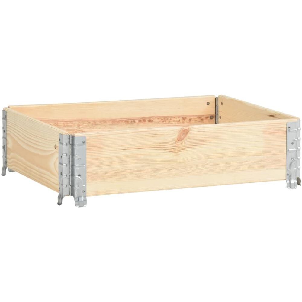 Collare per Pallet 60x80 cm in Legno Massello di Pino - Foto 1