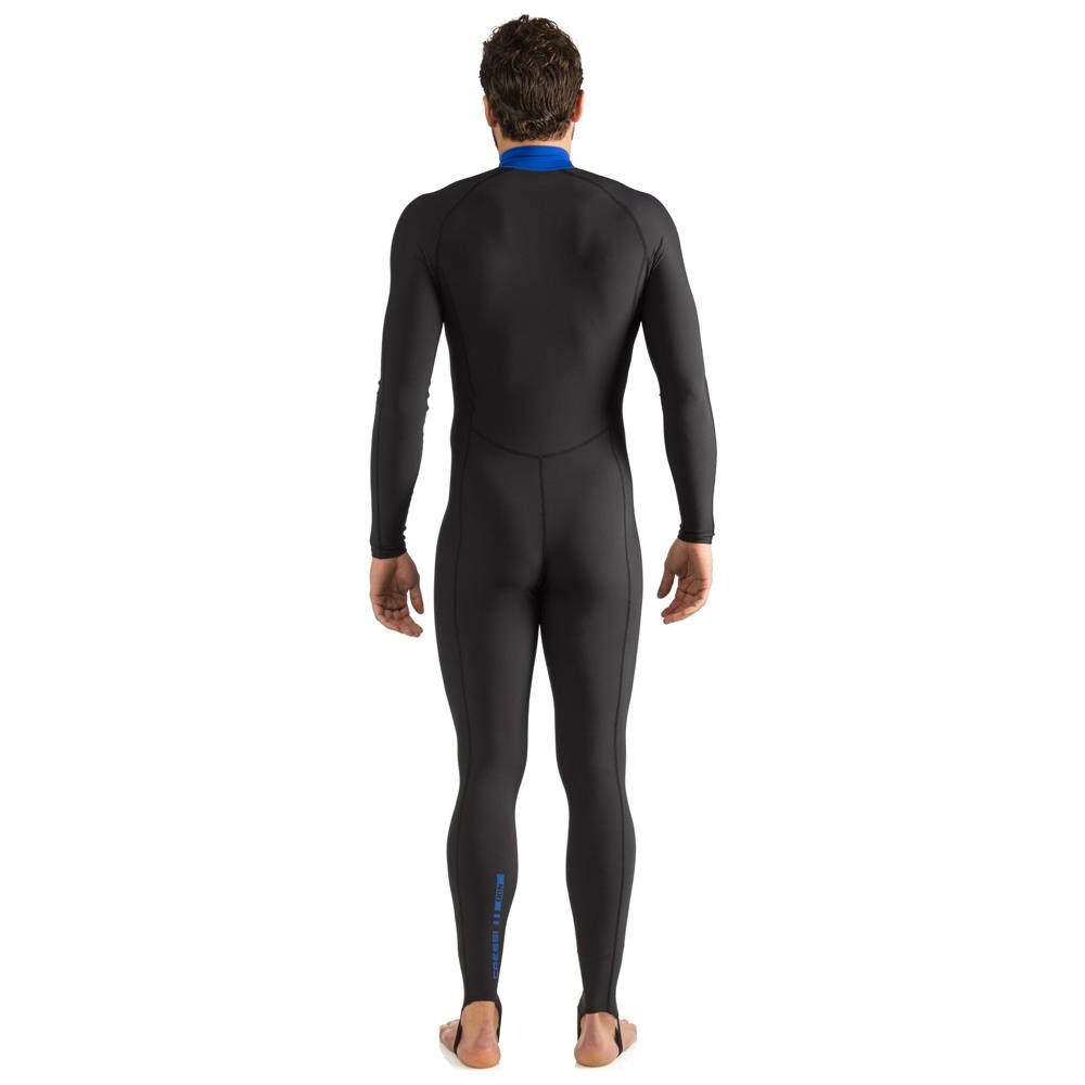 Skin Man Monopiece Wetsuit Black / blue 1mm L - Foto 2
