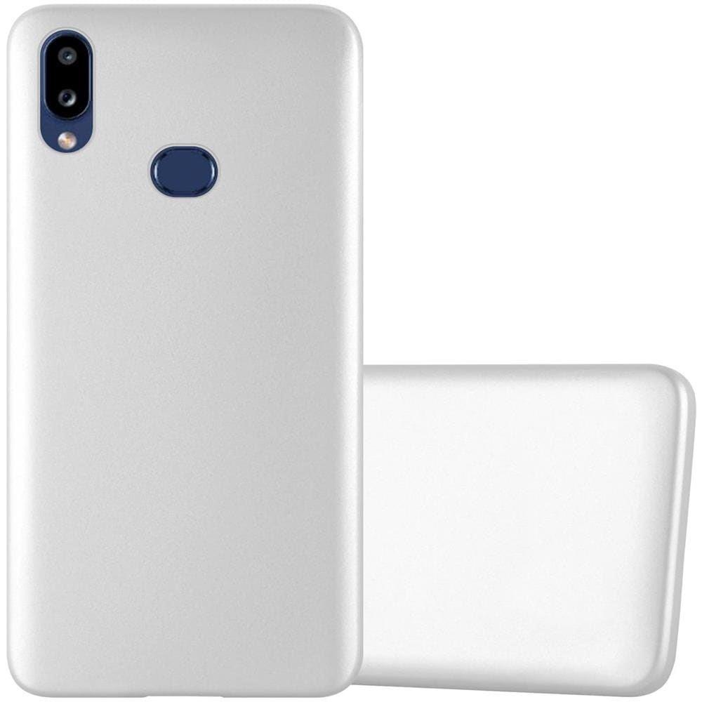 Custodia Compatibile Con Samsung Galaxy A10s In Argento Metallico - Coperchio Protettivo In Silicone Tpu Flessibile - Foto 1