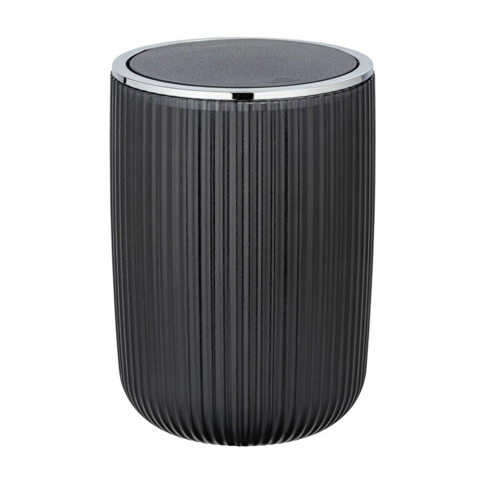 Pattumiera Per Bagno Agropoli, 27 Cm, Grigio, Wenko - Foto 2