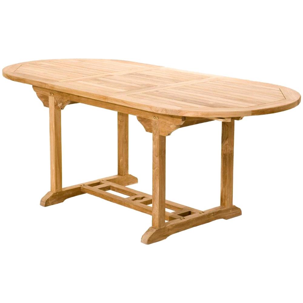 Tavolo Da Giardino Ovale E 6 Sedie In Teak Kajang - Foto 2