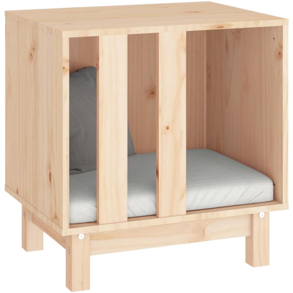 Casetta Per Cani 50x40x52 Cm In Legno Massello Di Pino - Foto 3