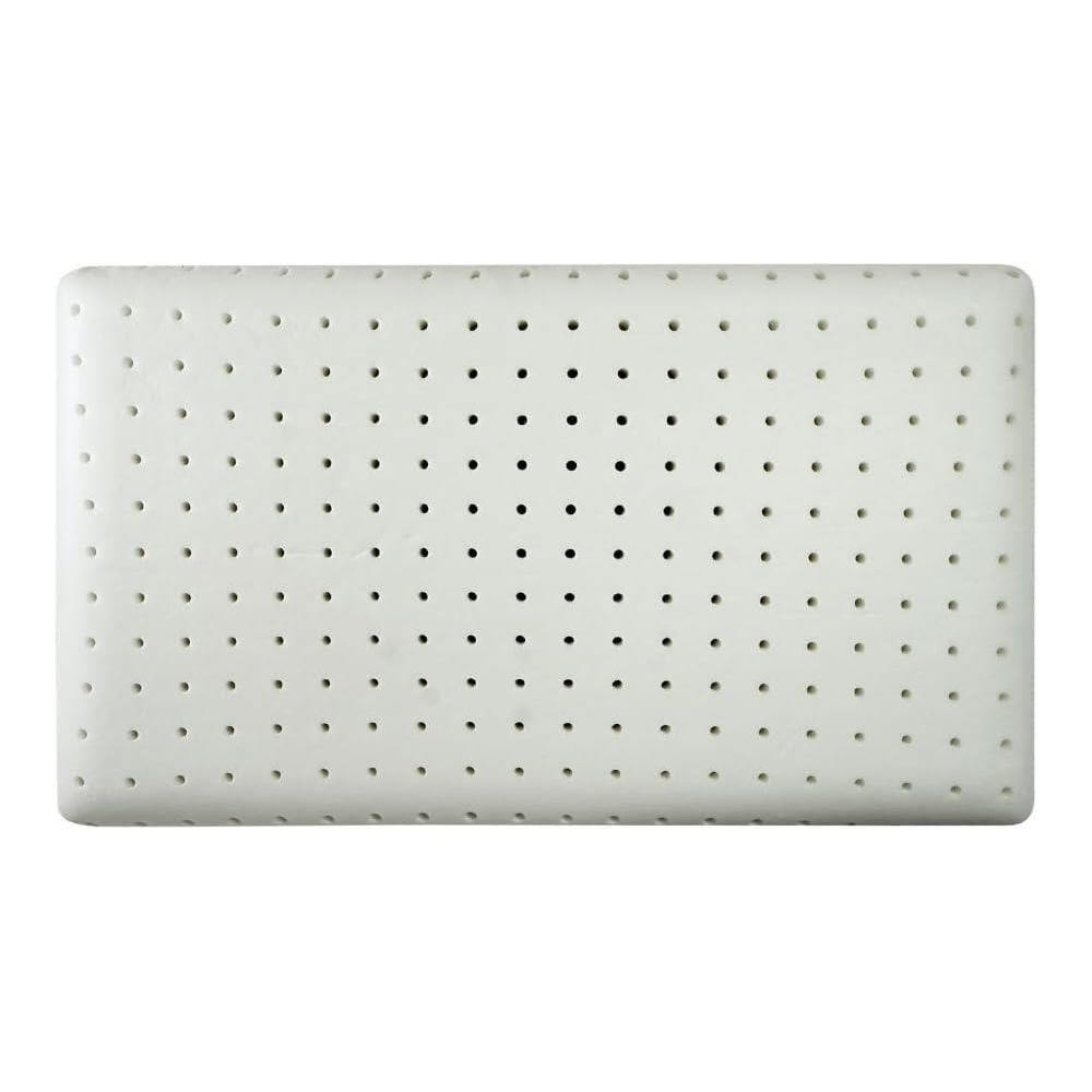 Cuscino Piatto Perforato Traspirante in Memory Foam per Bambini da 2 anni in su con Federa in Bamb? Ipoallergenico 50 x 30 x 5,5 cm - Foto 7