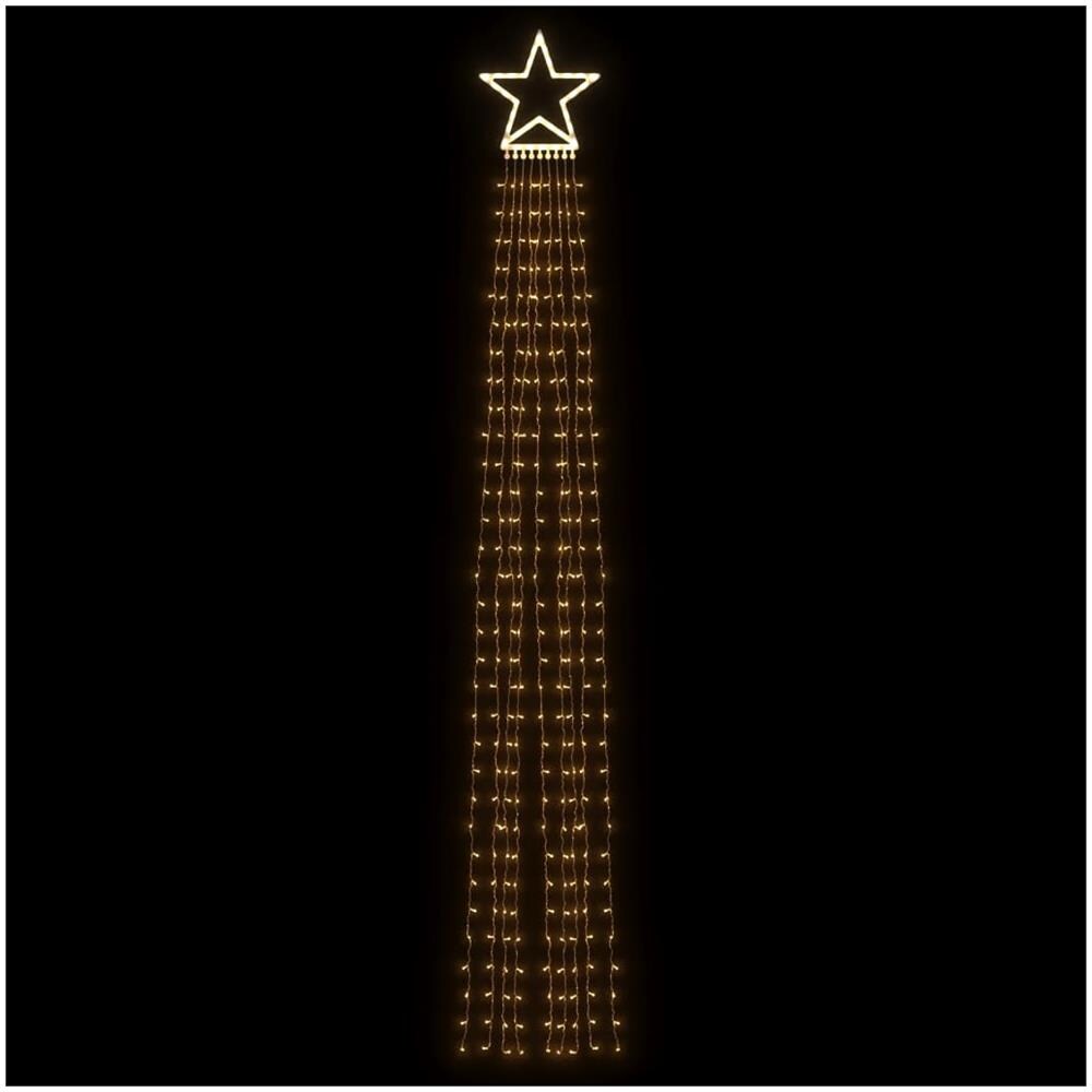 Illuminazione Per Albero Di Natale 320 Led Bianco Caldo 375 Cm - Foto 2