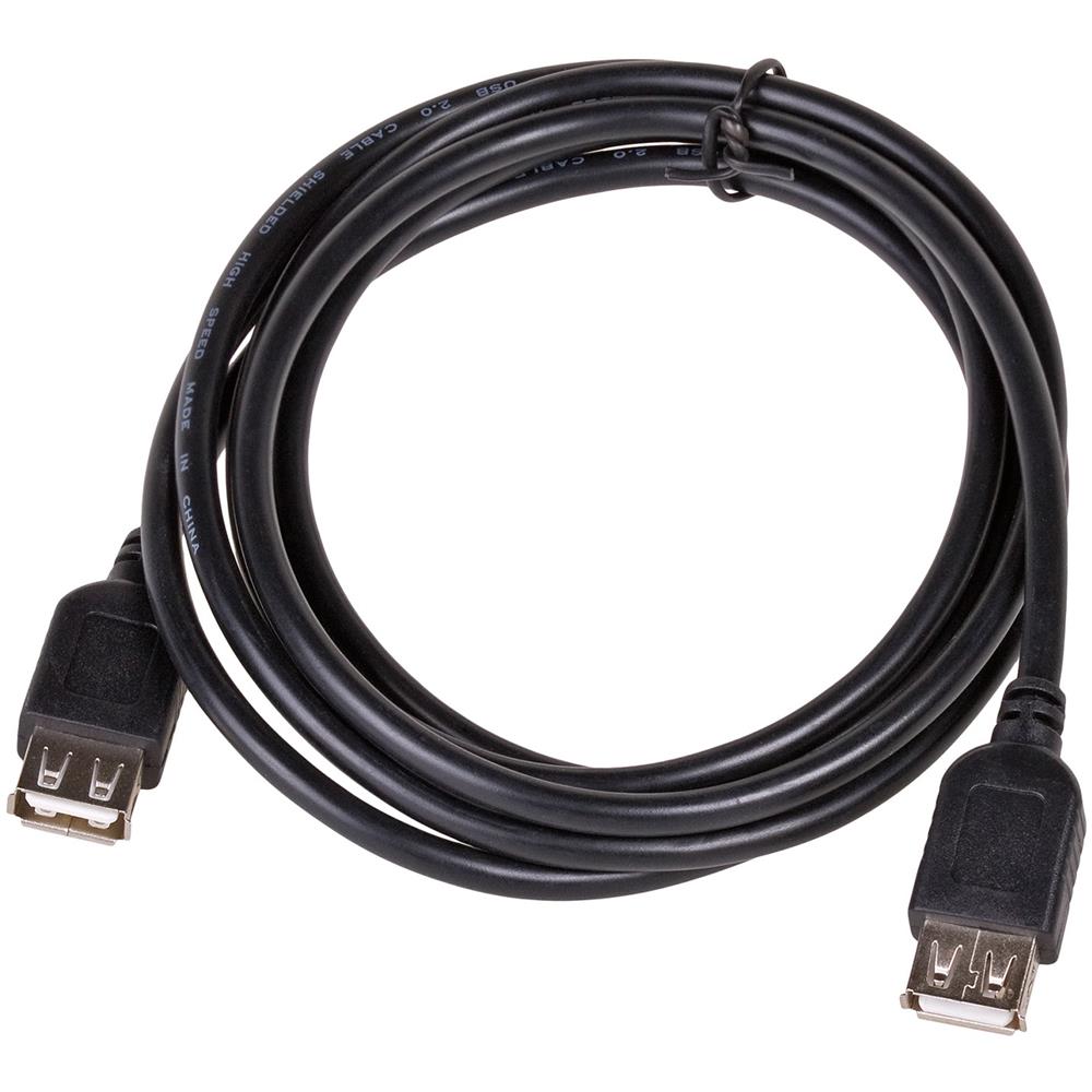 AK-USB-06 cavo USB 1,8 m USB 2.0 USB A Nero - Foto 2