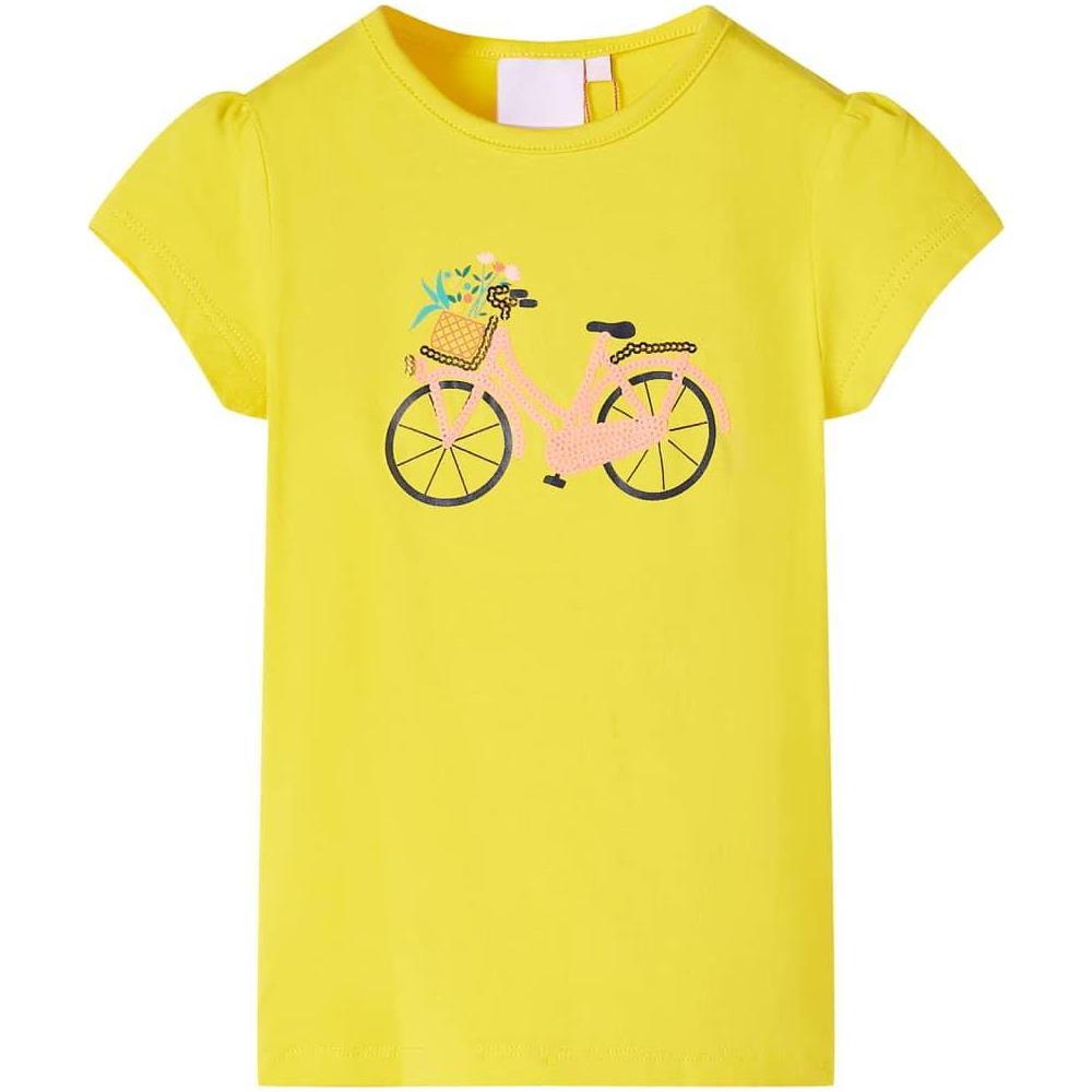 Maglietta da Bambina Gialla 104 - Foto 1