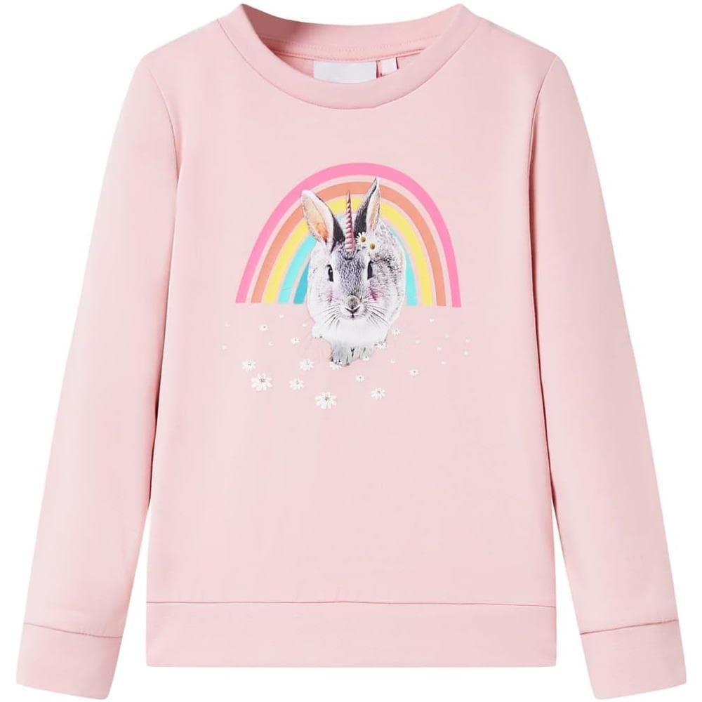 Felpa da Bambina Rosa Chiaro 92 - Foto 1