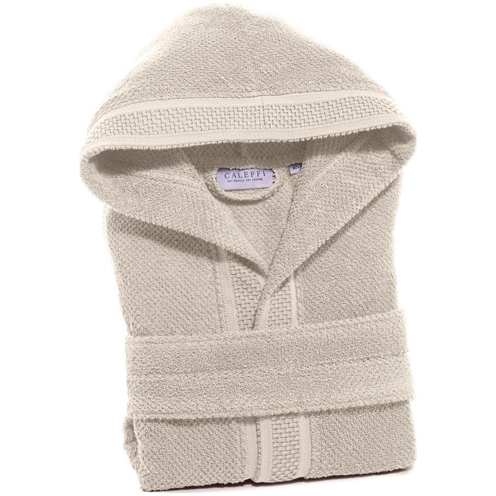 Accappatoio Con Cappuccio Spugnissima Gim In Cotone Colore Bianco Misura Ml - Foto 1