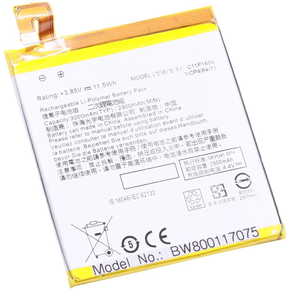 Litio-polimeri Batteria 2900mah (3.85v) Per Cellulari E Smartphone Asus Zenfone 3 Laser, Zc551kl - Foto 2