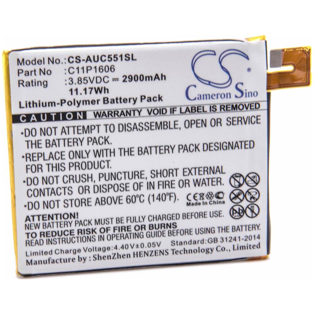 Litio-polimeri Batteria 2900mah (3.85v) Per Cellulari E Smartphone Asus Zenfone 3 Laser, Zc551kl - Foto 1