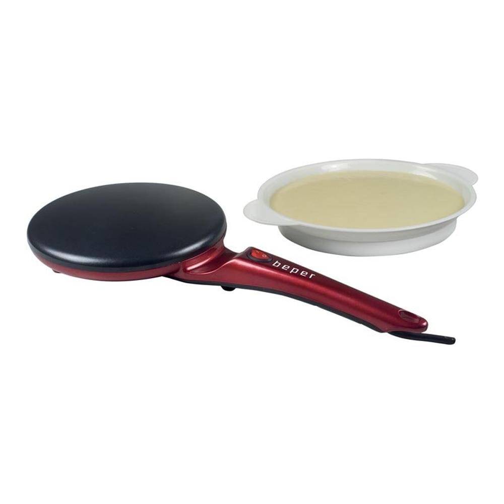 Padella Macchina Crepiera Elettrica Con Manico Crepes Tortillas Crespelle 800w - Foto 6