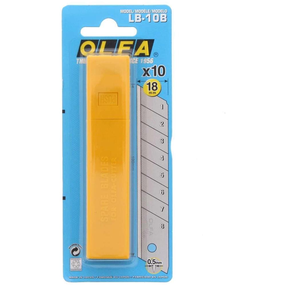 569863 Lb-10b Lame Da Ricambio A 7 Settori 18mm Conf. 10 Pezzi - Foto 1