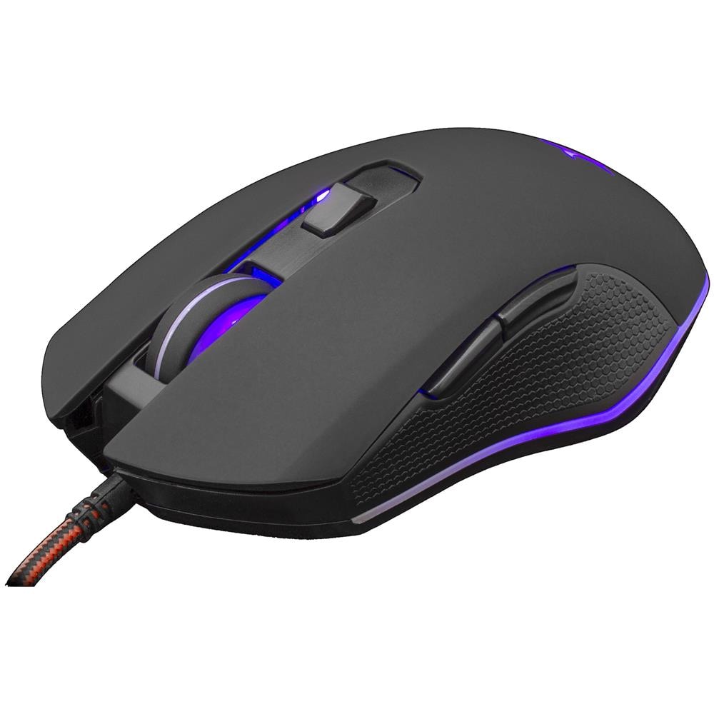Mouse Gaming Usb 3200dpi 6 Tasti Nero Cyrus Gm-3001 - Foto 3
