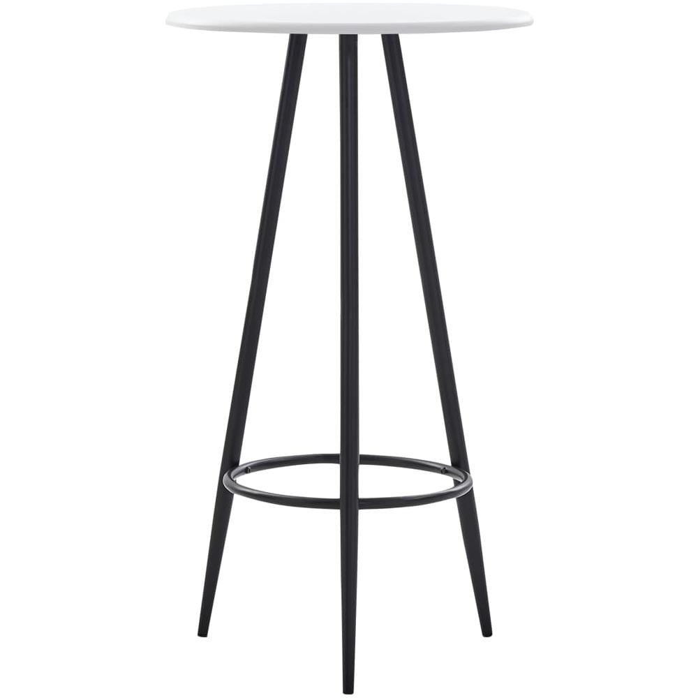 Tavolo Da Bar Bianco 60x107,5 Cm In Mdf - Foto 1