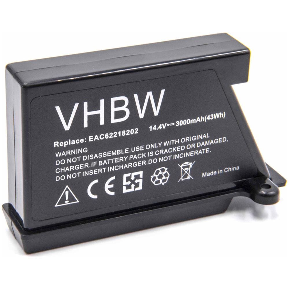 Vhbw Li-Ion batterie 2600mAh (14.4V) pour robot aspirateur Home Cleaner