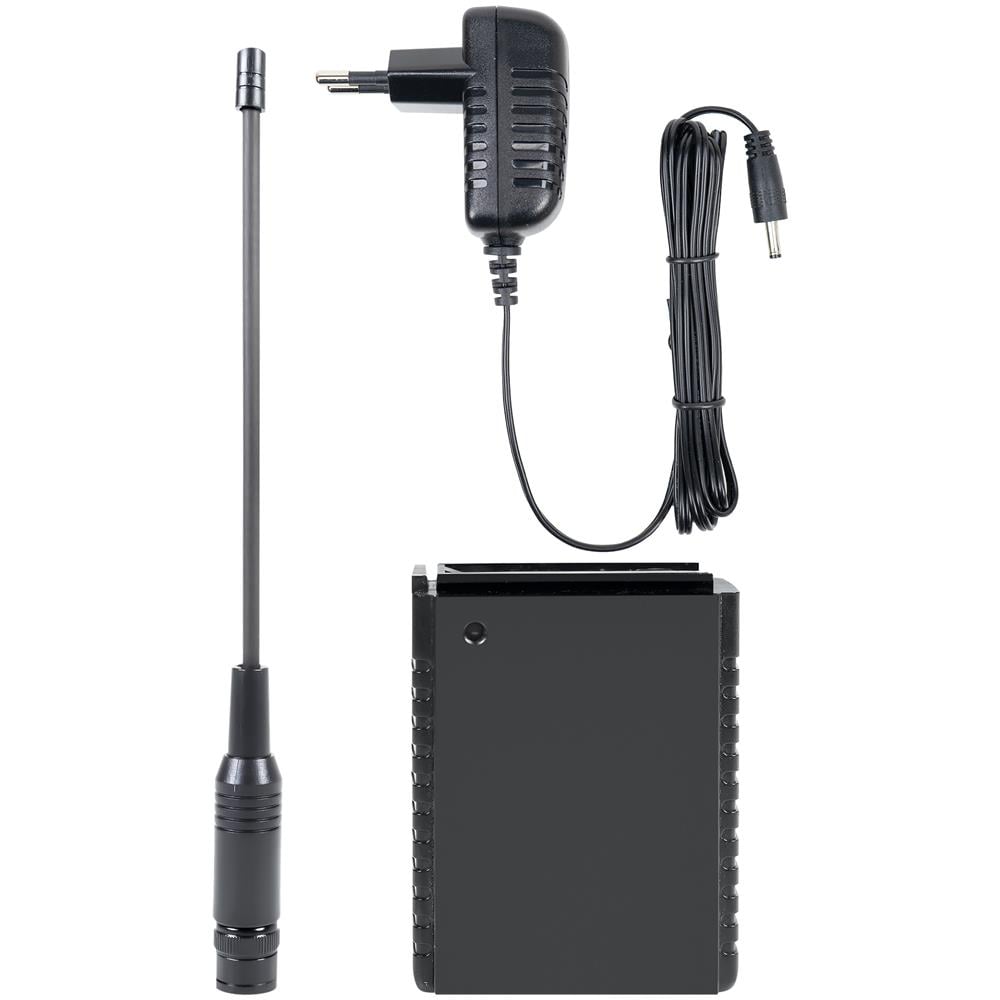 Kit Batteria Pni Pb-hp62 Li-ion 1500mah Più Alimentatore 230v Uscita 8.4v E Antenna Bnc Per Stazione Pni Escort Hp 62 - Foto 1