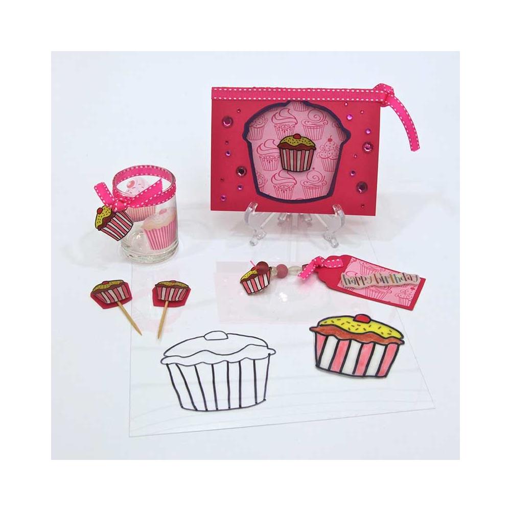 Set 7 Fogli Plastique Fou - Bianco - Foto 2