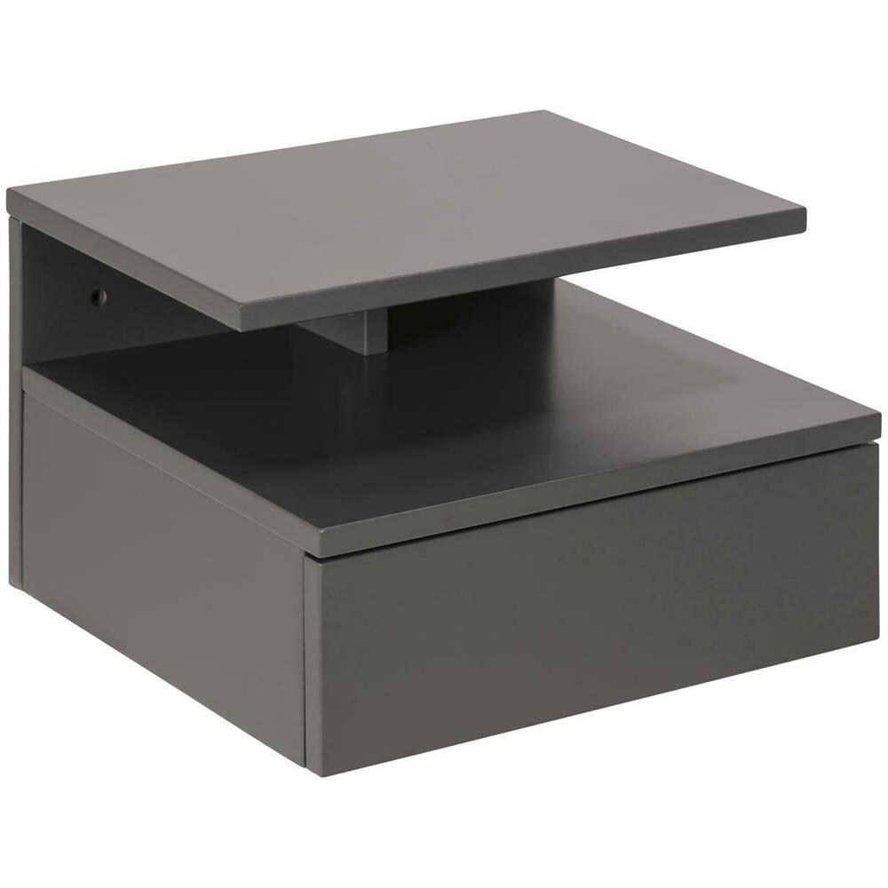 Comodino Ashlan Grigio Chiaro - Foto 1