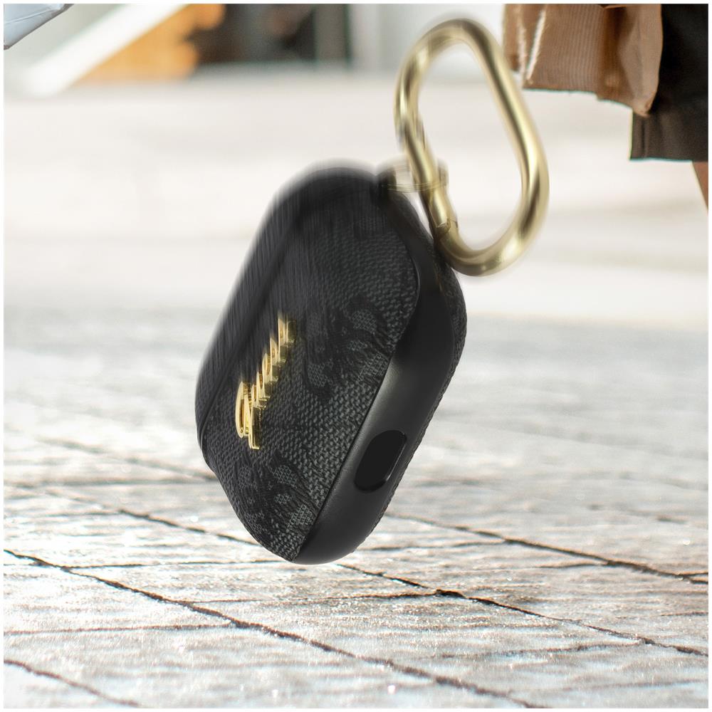 Cover Rigida Airpods Pro Con Logo In Rilievo Grigia - Foto 2