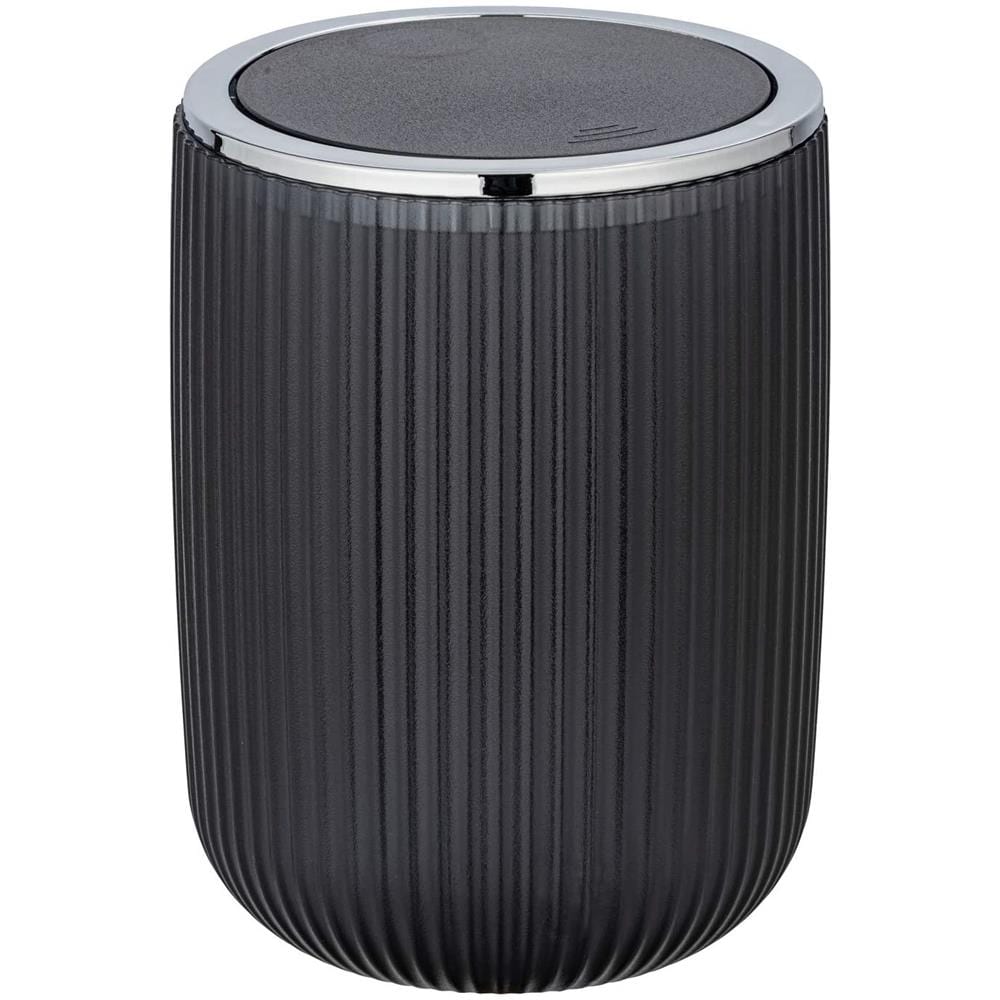 Pattumiera Per Bagno Agropoli, 20 Cm, Grigio, Wenko - Foto 1