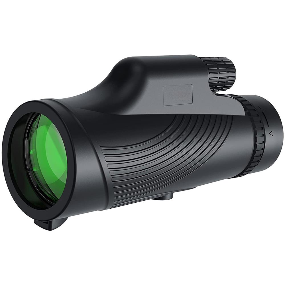 Nuovo Leggero NERO MONOCULARE 10x25 Moderno Militare Zoom Di Tasca - Foto 3