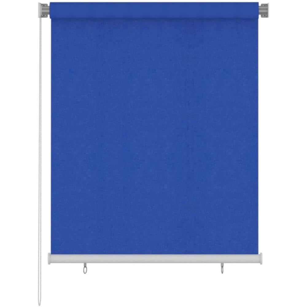 Tenda A Rullo Per Esterni 120x140 Cm Blu Hdpe - Foto 1