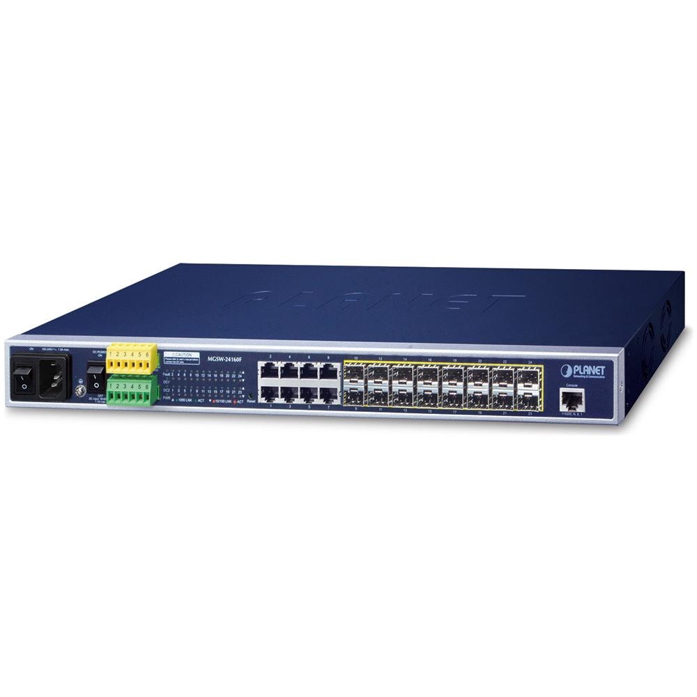 MGSW-24160F switch di rete Blu - Foto 1