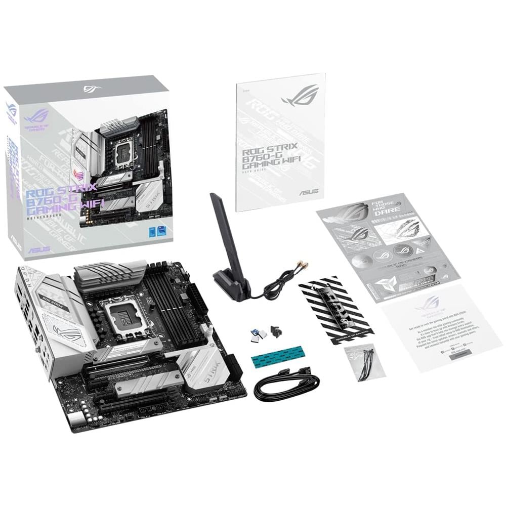 Scheda Madre ROG Stix B760-G Gaming WIFI Socket LGA 1700 Chipset B760 micro ATX - Foto 5