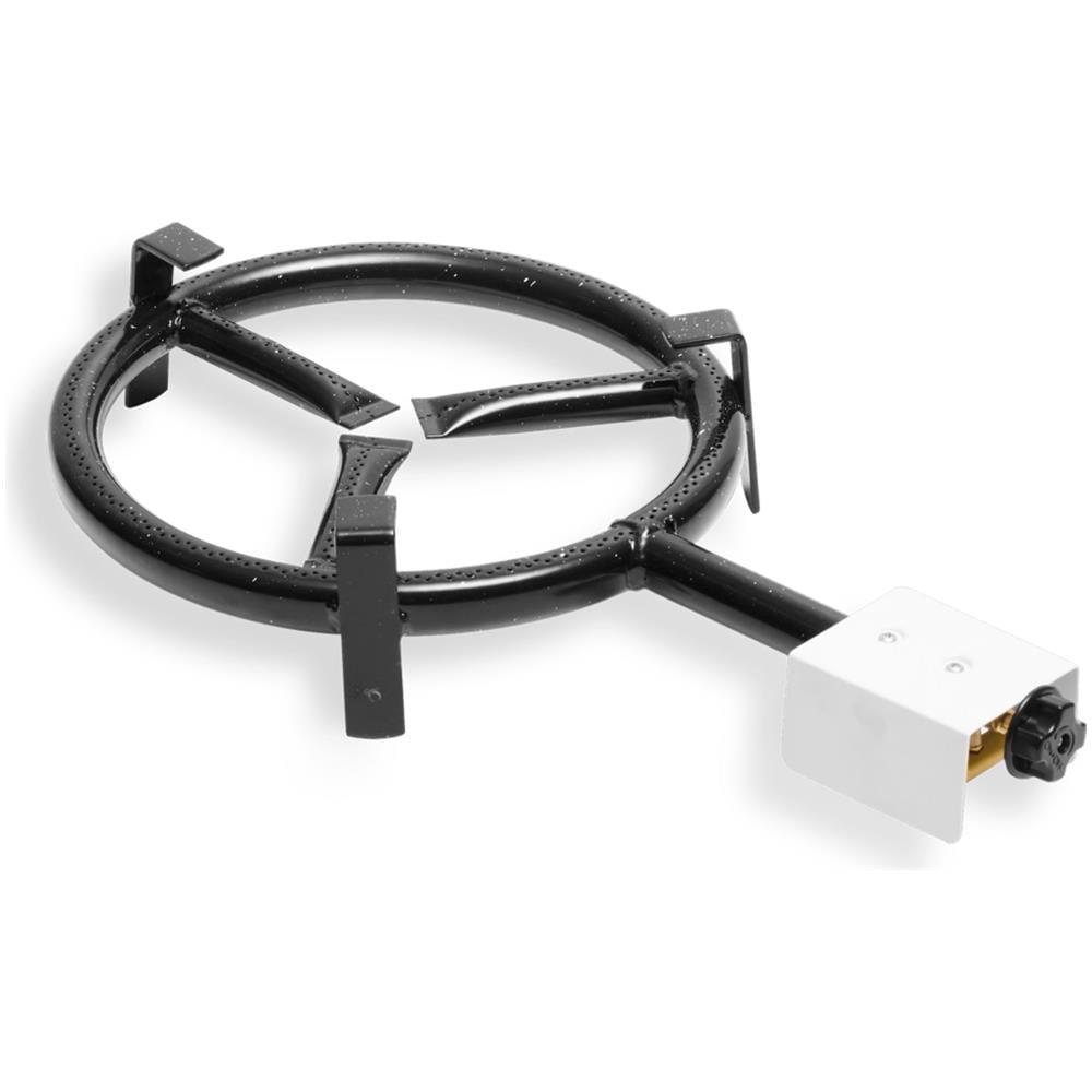 Paellero Aro Mod300 con diametro 30 cm Bruciatore a Gas Butano Adatto a Padelle per Paella da 36- 42 cm Colore Nero - Foto 1