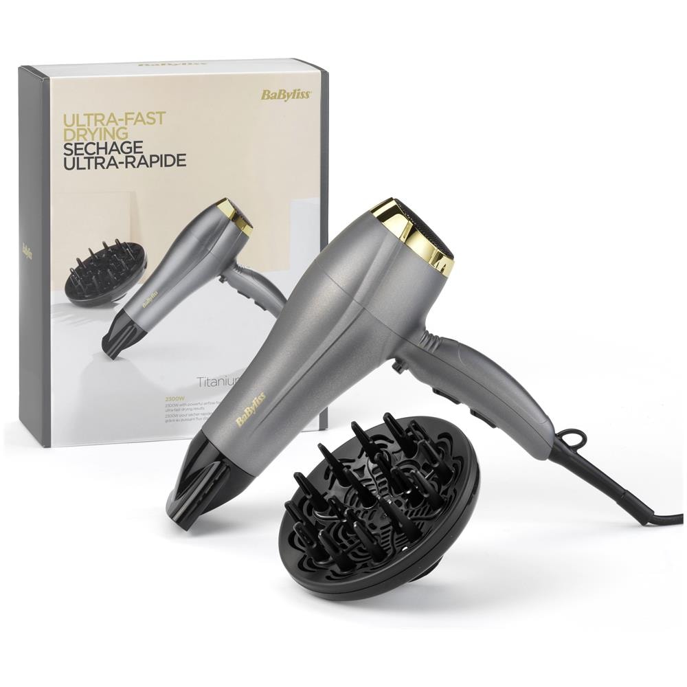 Asciugacapelli Titanium Gold Dryer 5513TE - Foto 3