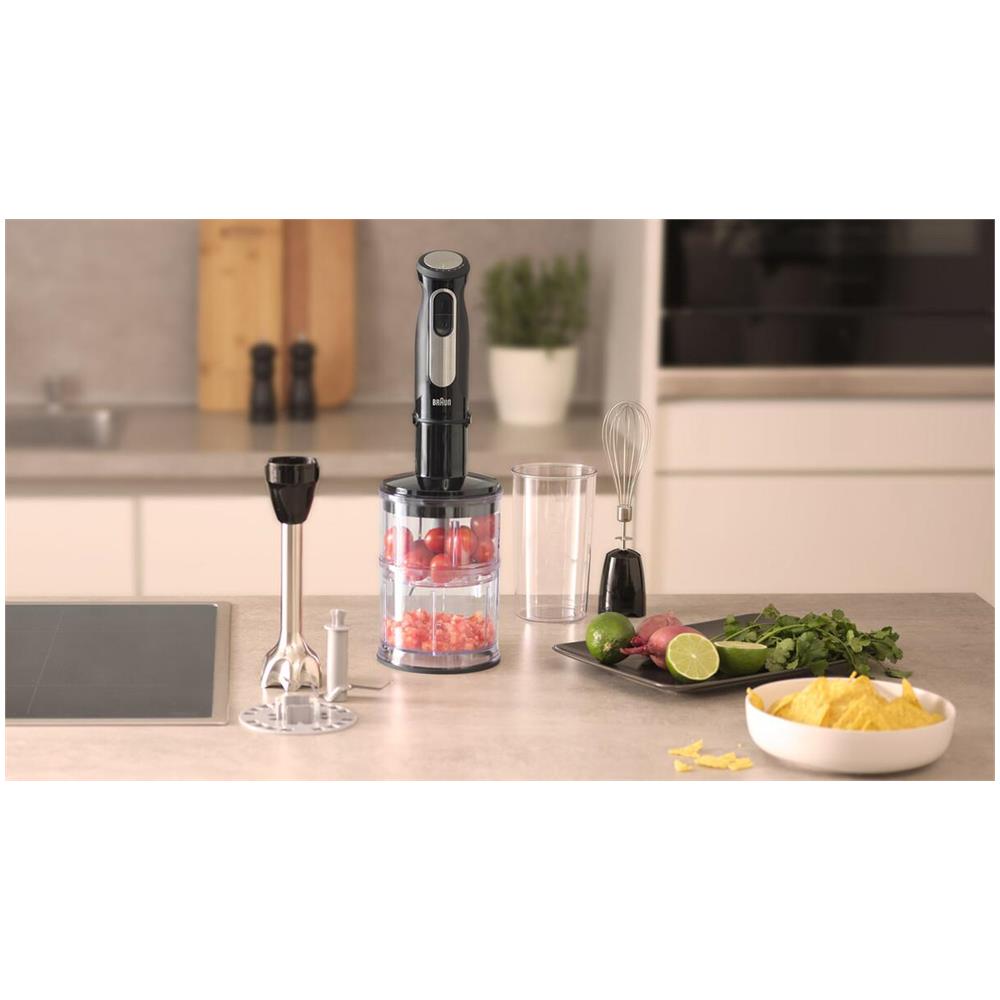 Frullatore ad Immersione MQ55254MBK Capacità 0.5 Litri Potenza 1000 Watt Colore Acciaio inox - Foto 3