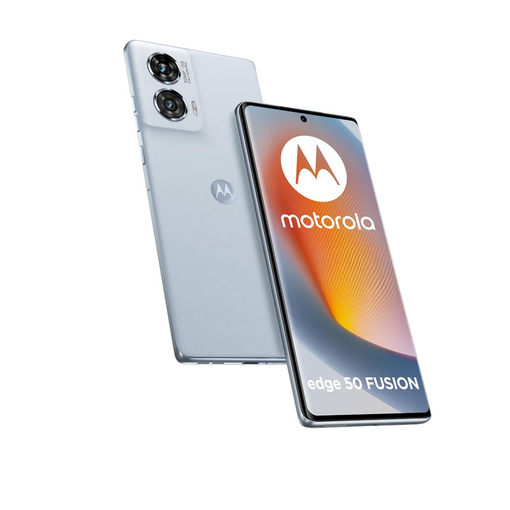 Edge 50 Fusion 5G 256GB 12GB Ram Display 6.67" P-OLED Slot Nano SD Fotocamera 50 Mpx Dual Sim Android 14 Marshmallow Blue - Foto 1